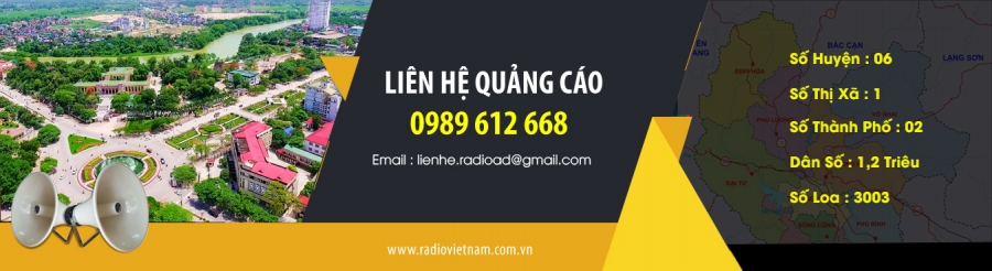 quảng cáo loa phát thanh tỉnh Thái Nguyên